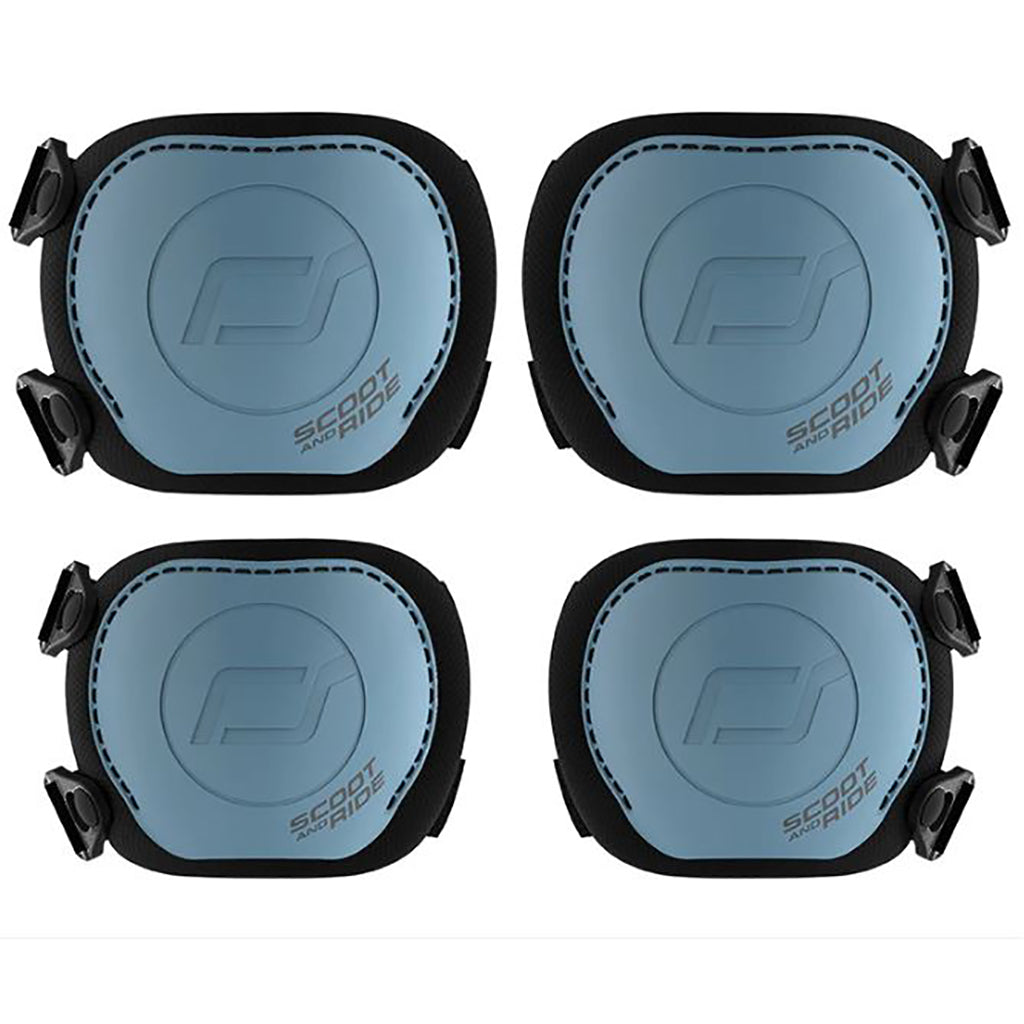 Scoot & Ride Beskyttelsesudstyr til løbehjul, Steel - Str. XXS-S