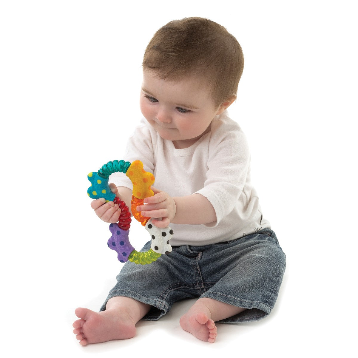 Playgro babylegetøj, Biderangle - Click and twist