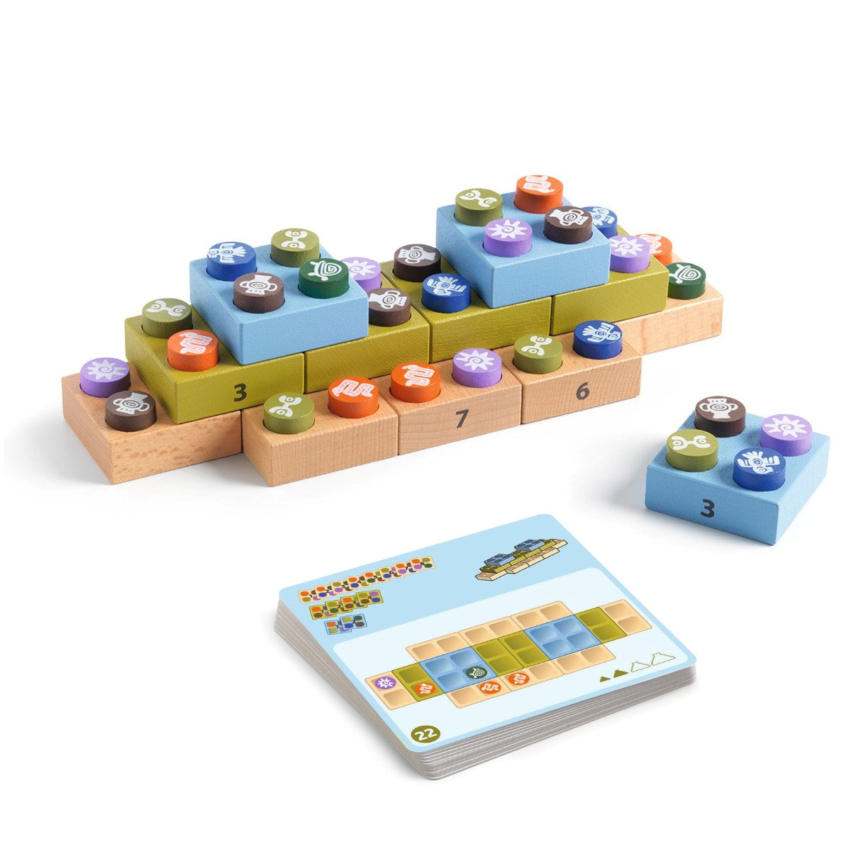 Djeco spil, Spil Sologic, Bloc Inca