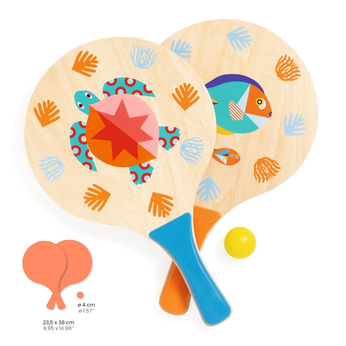 Djeco strandtennis, Havet