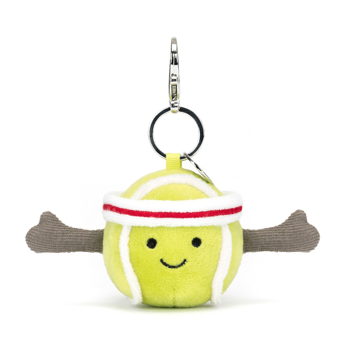 Jellycat nøglering, Fun, Amuseables Sports Tennisbold vedhæng - 13 cm
