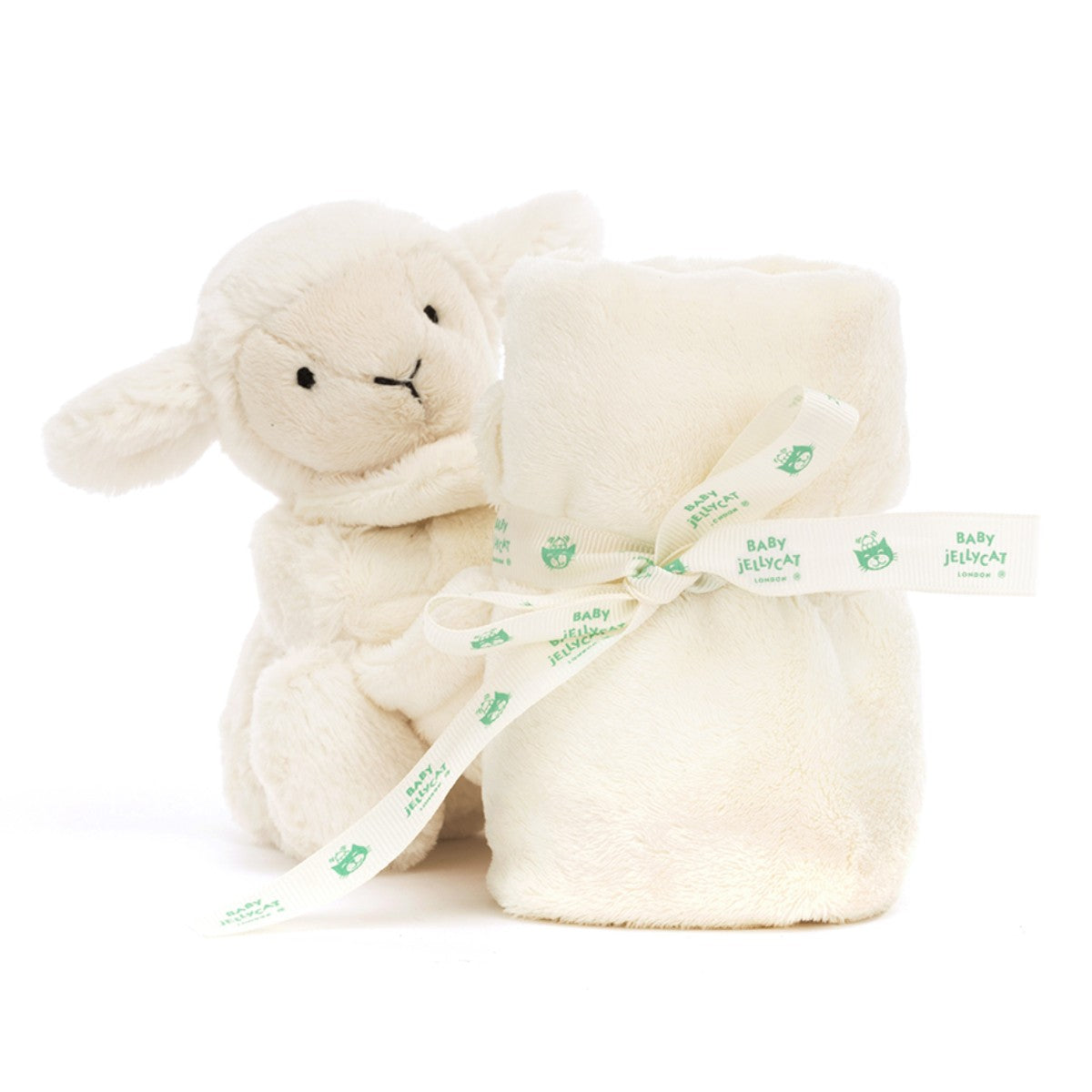 Baby Jellycat bamse, Bashful nusseklud - Lam