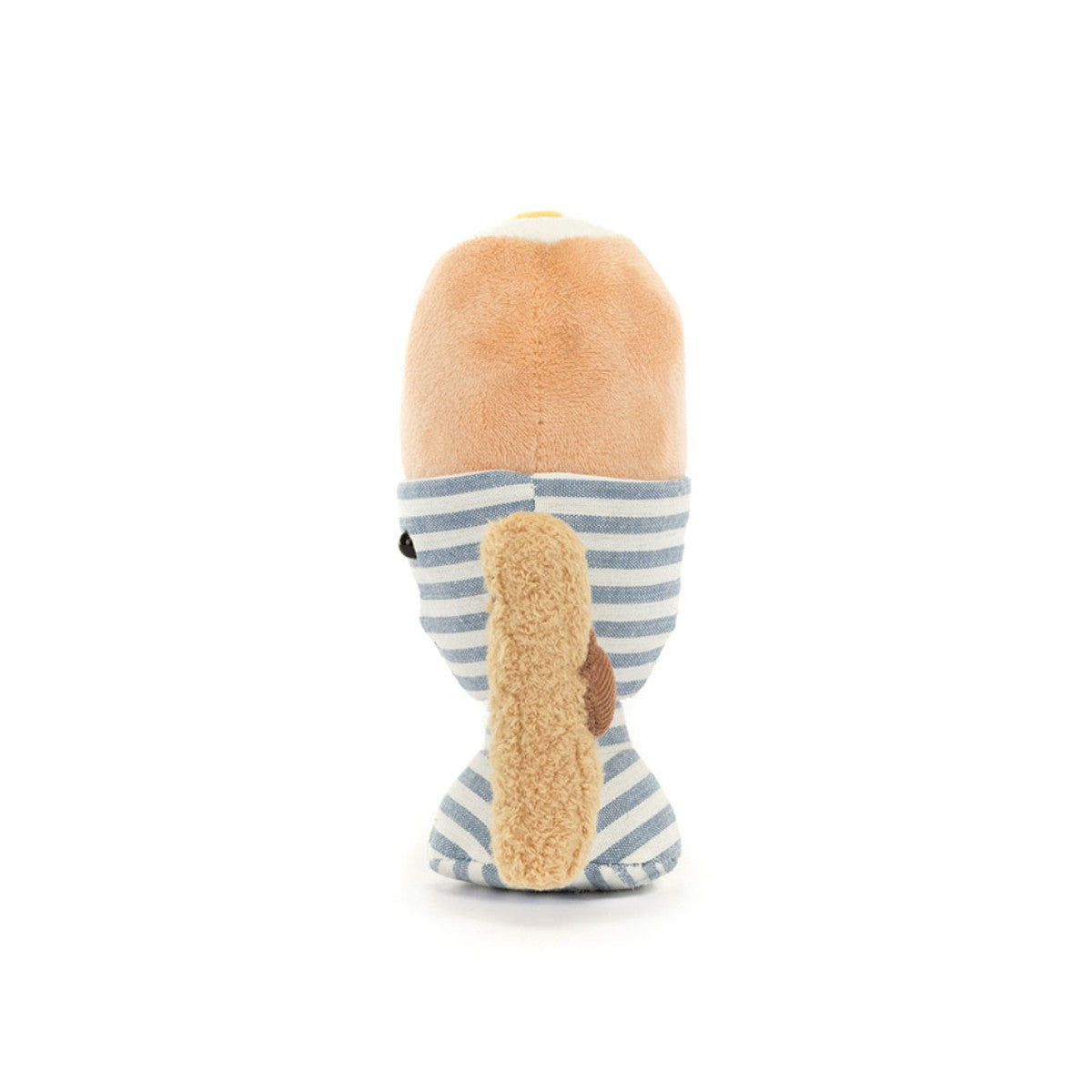 Jellycat bamse, Amuseable æg, Blødkogt æg med brød - 16 cm