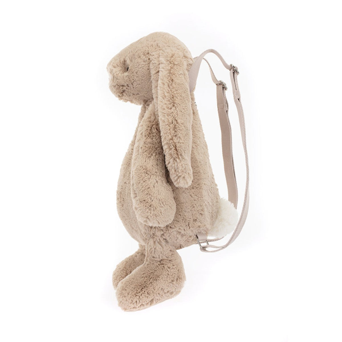 Jellycat bamse, Bashful kanin, Beige rygsæk - 32 cm