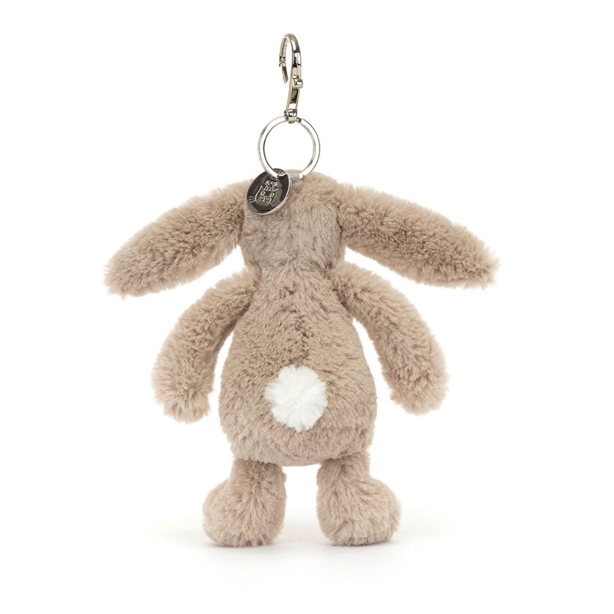 Jellycat nøglering, Bashful vedhæng til tasken - Beige kanin