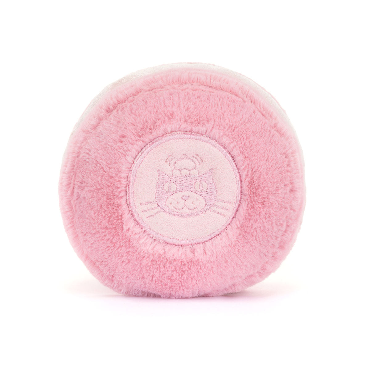 Jellycat bamse, Food bake, Amuseables Mia Macaron jordbær - 12 cm
