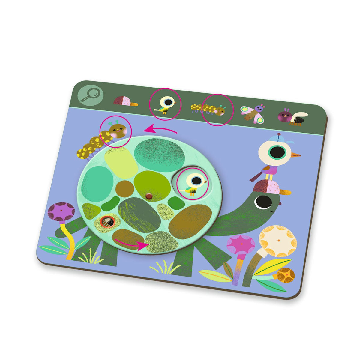 Djeco Spil, Find og drej - Savannen