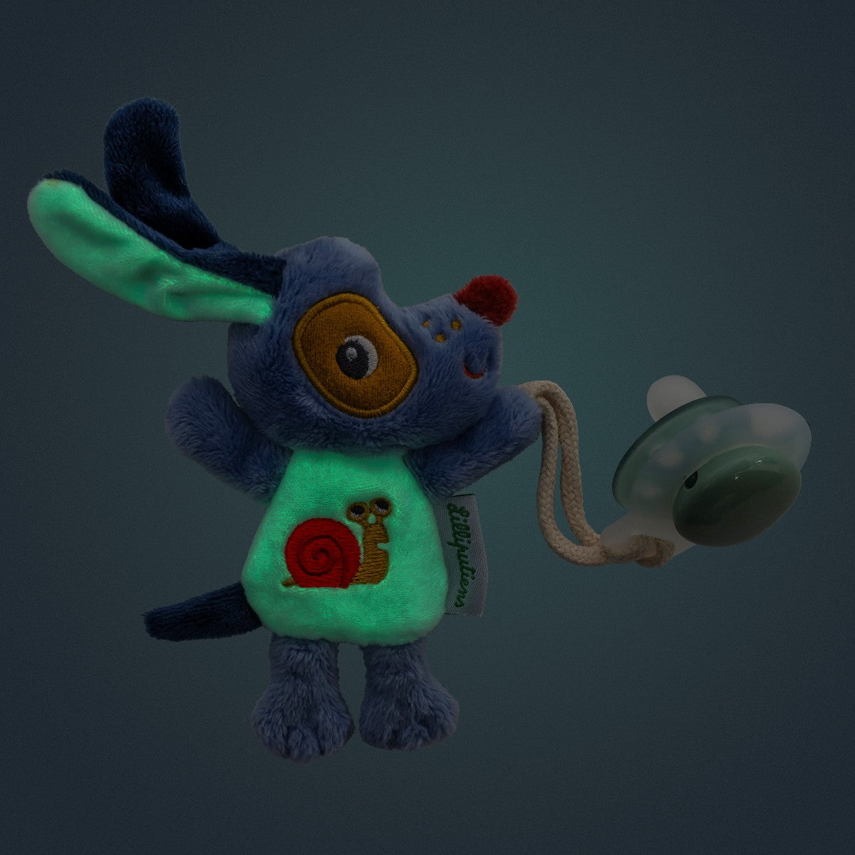 Lilliputiens Find-sutten-tilbehør, Jules miniven med plads til sut