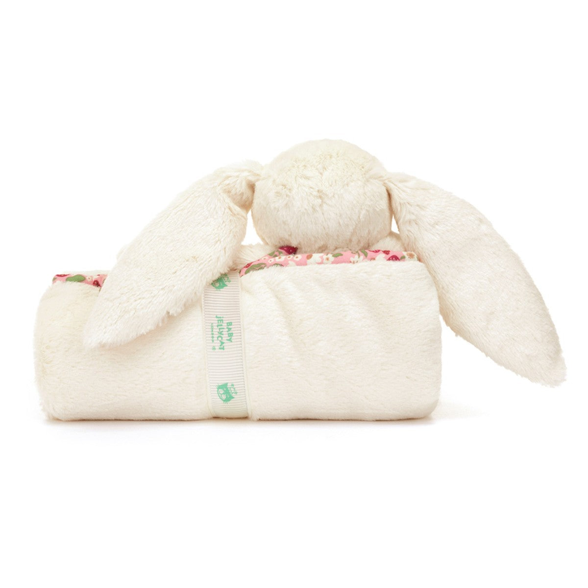 Baby Jellycat tæppe, Bashful kanin, Mimi Strawberry - 56 cm
