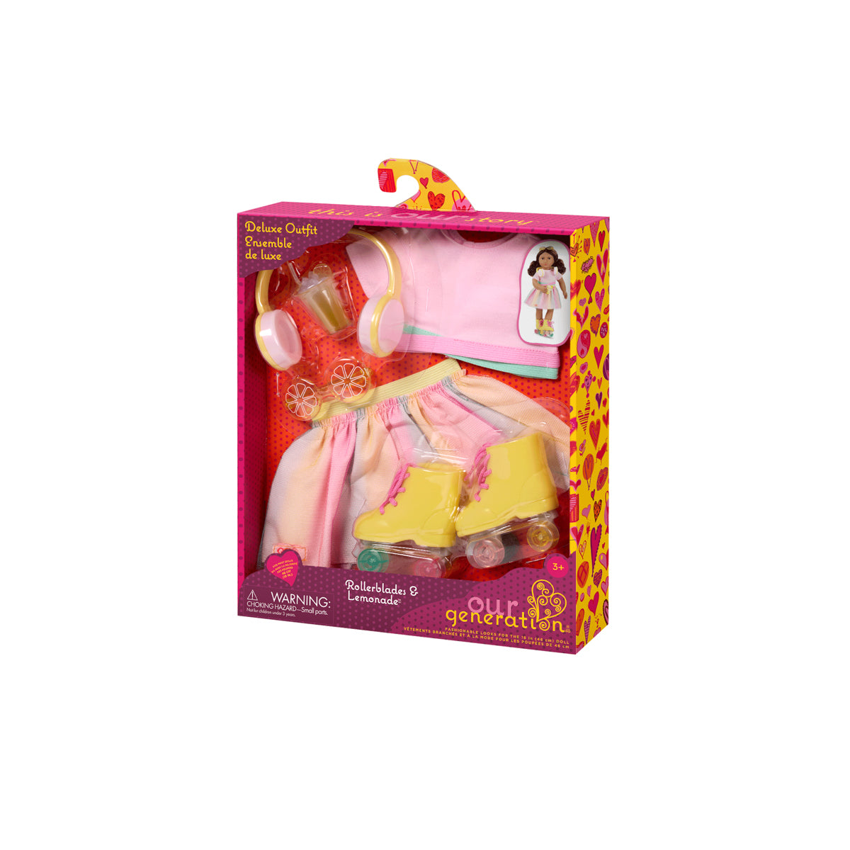 Our Generation Deluxe dukketøj, Rulleskøjter