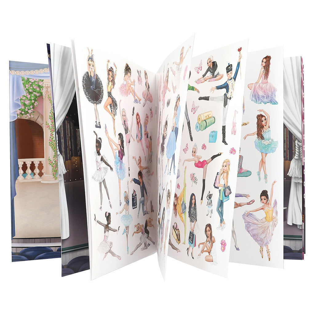 TopModel Klistermærkebog, Ballet