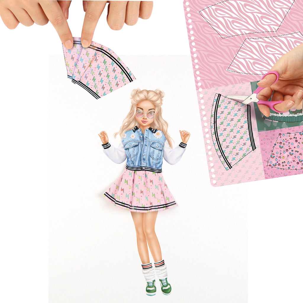 TopModel Dress Me Up collage bog