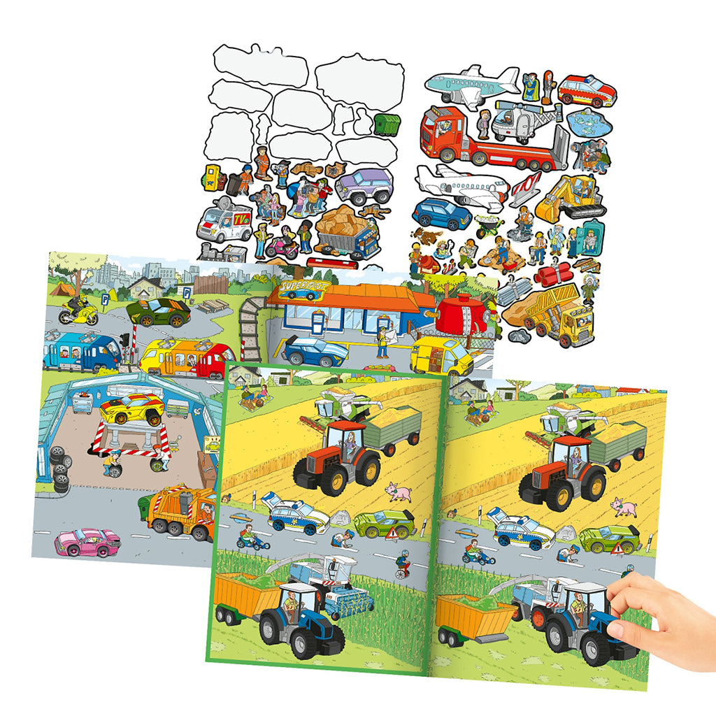 Create your action Wold, Klistermærkebog