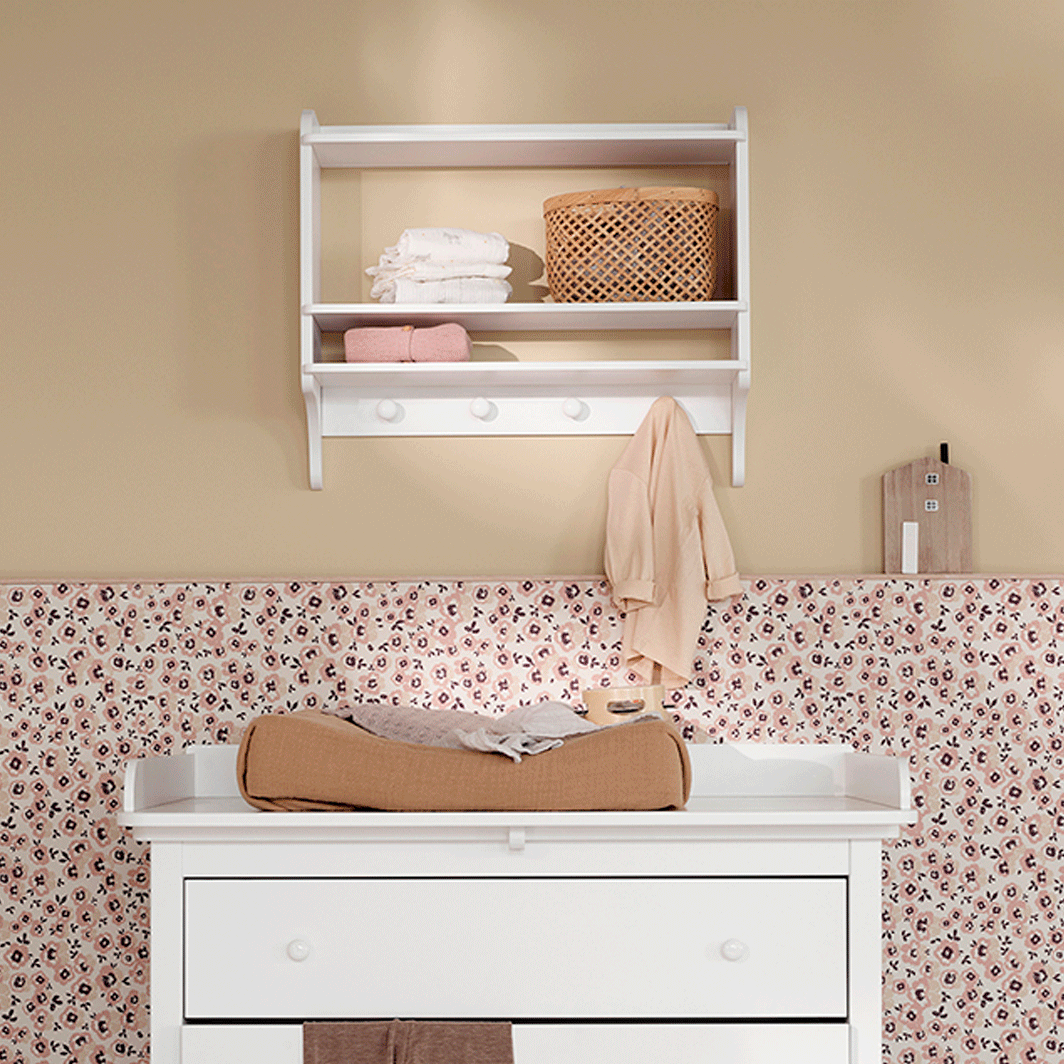 Oliver Furniture Seaside boghylde m. knager