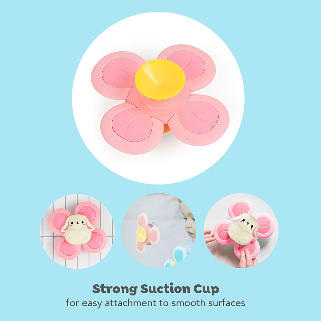 Tiger Tribe babylegetøj, Sensory spinner - Bunny