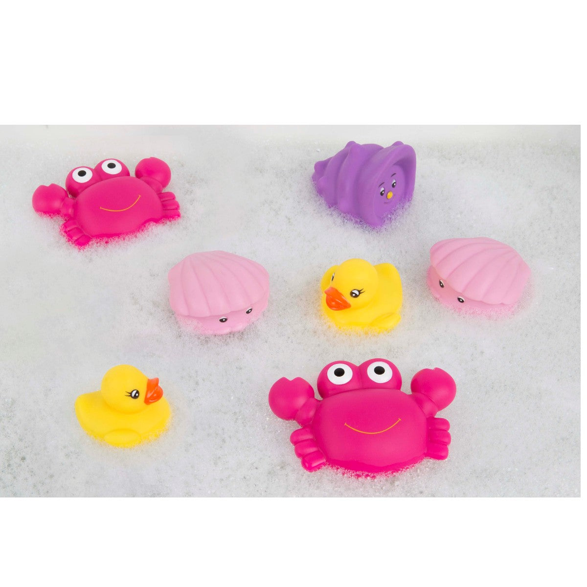 Playgro Badelegetøj, Floating Sea Friends pink - Forseglet