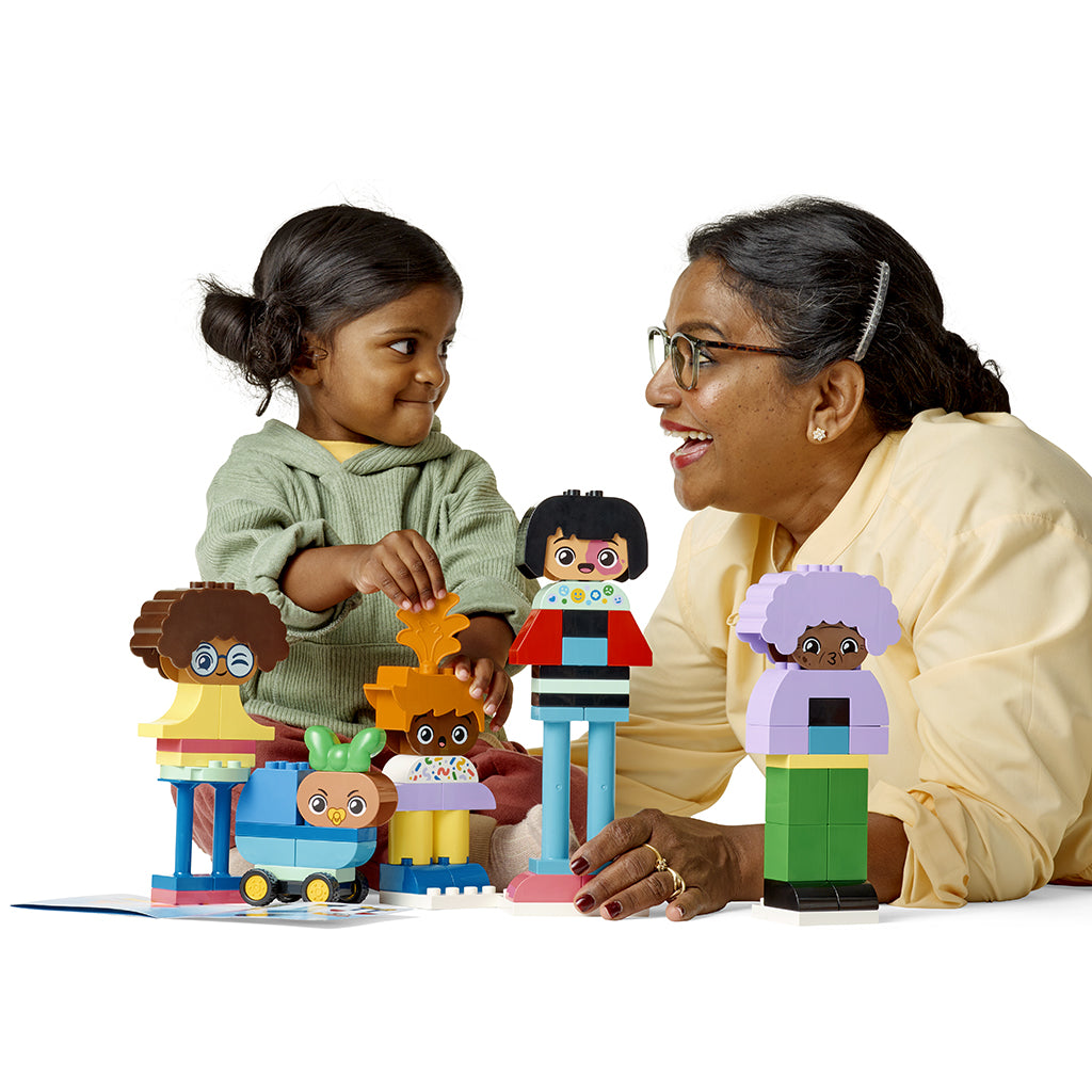 LEGO ® Duplo Town, Byg selv-personer med store følelser