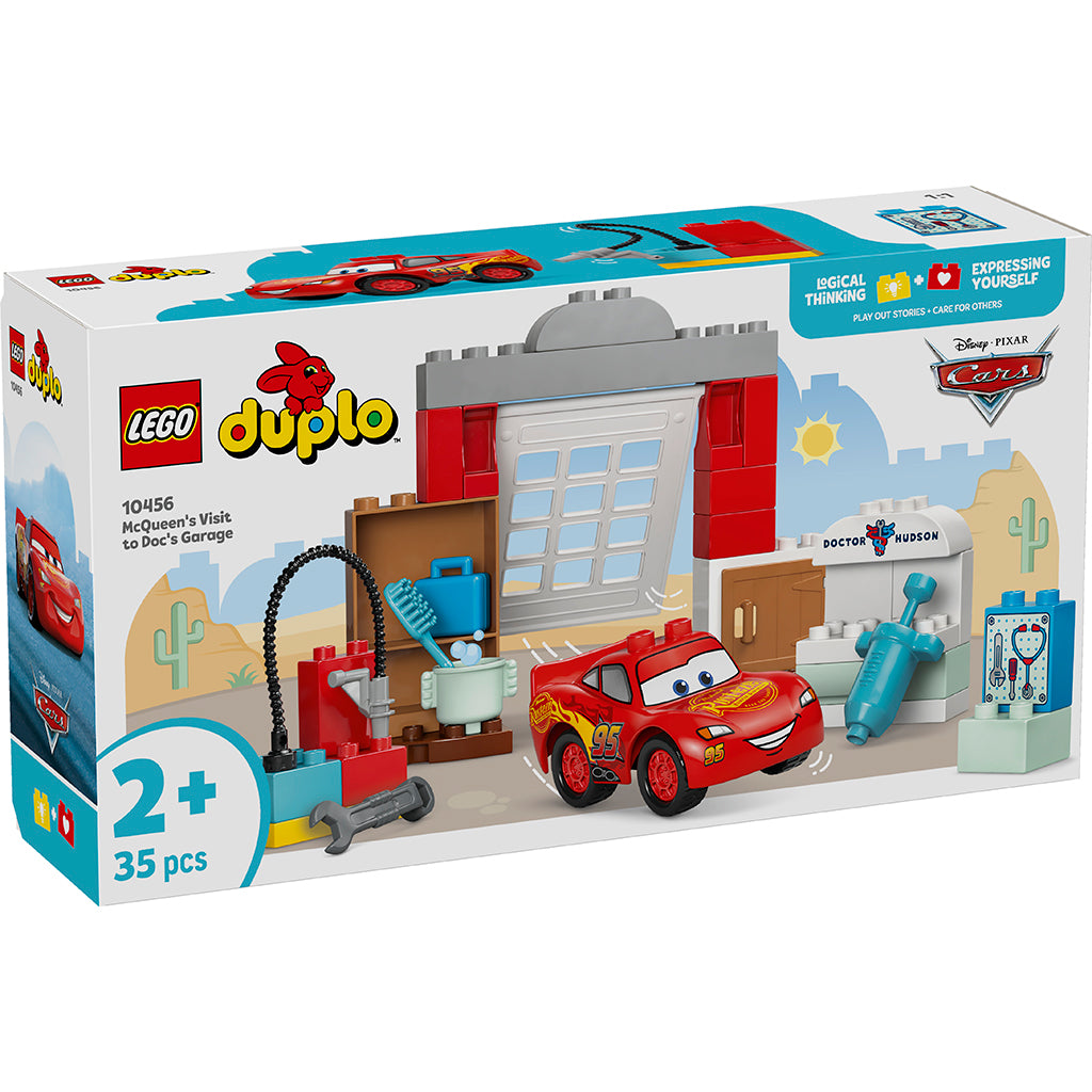 LEGO® DUPLO® Disney™ - Lynet McQueens besøg i Docs værksted
