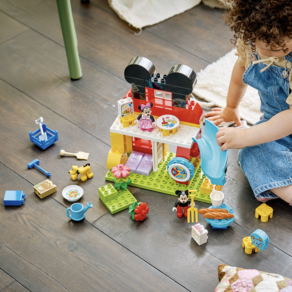 LEGO® DUPLO® │Disney Mickeys klubhus med Minnie og Pluto