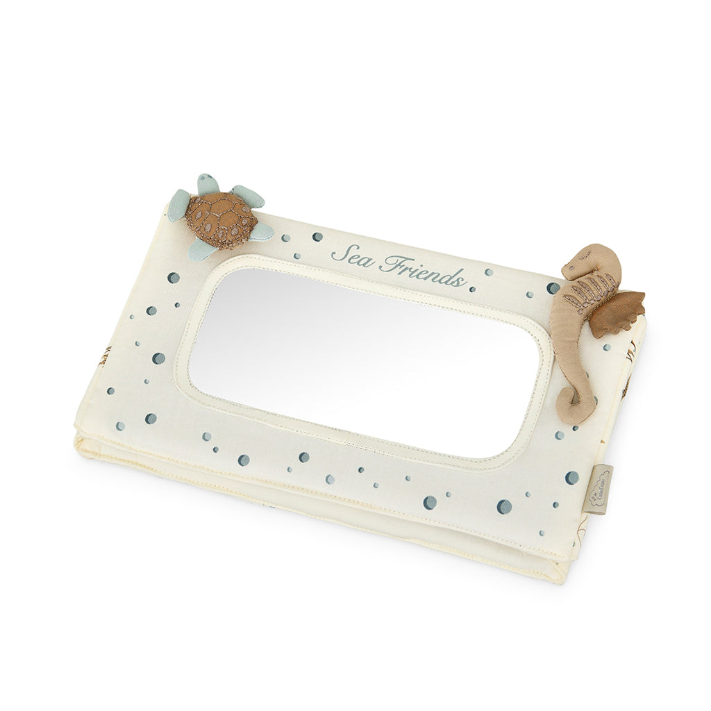 Cam Cam aktivitetslegetøj, Tummy time spejl - Sea Garden