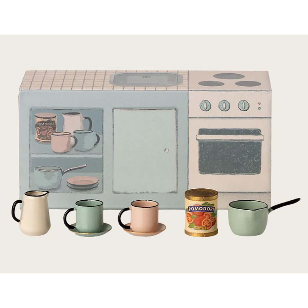 Maileg tilbehør til mus, Køkkenbord