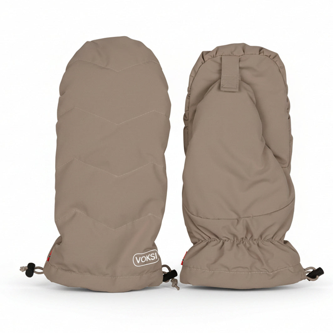 Voksi® Barnevognshandsker, Walnut LightGrey