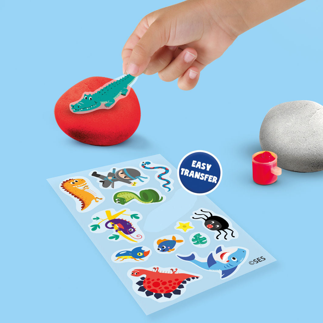 SES Creative Mal på sten, Overførselsmærker