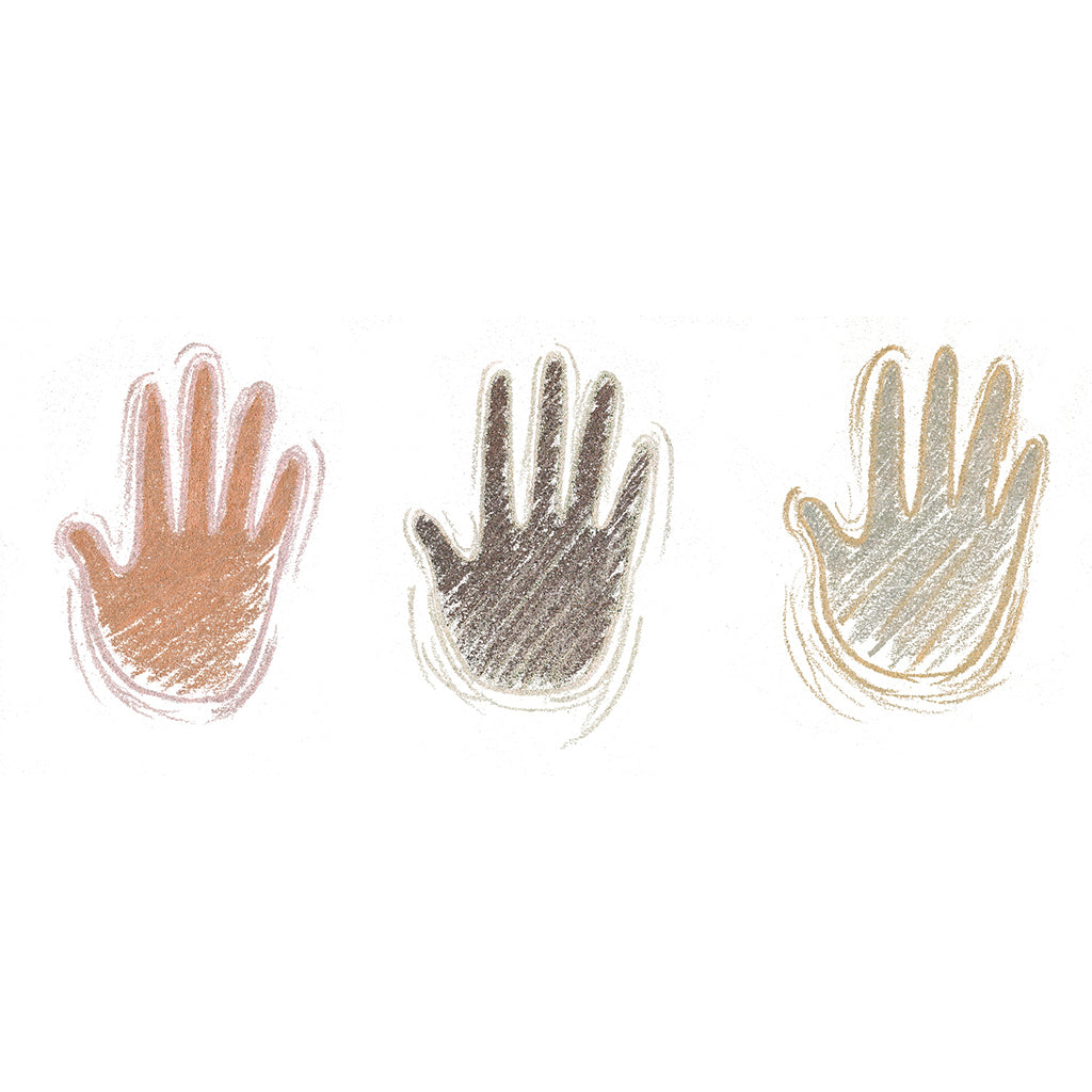 Faber-Castell, Black Edition, 12 stk farveblyanter - Skintones