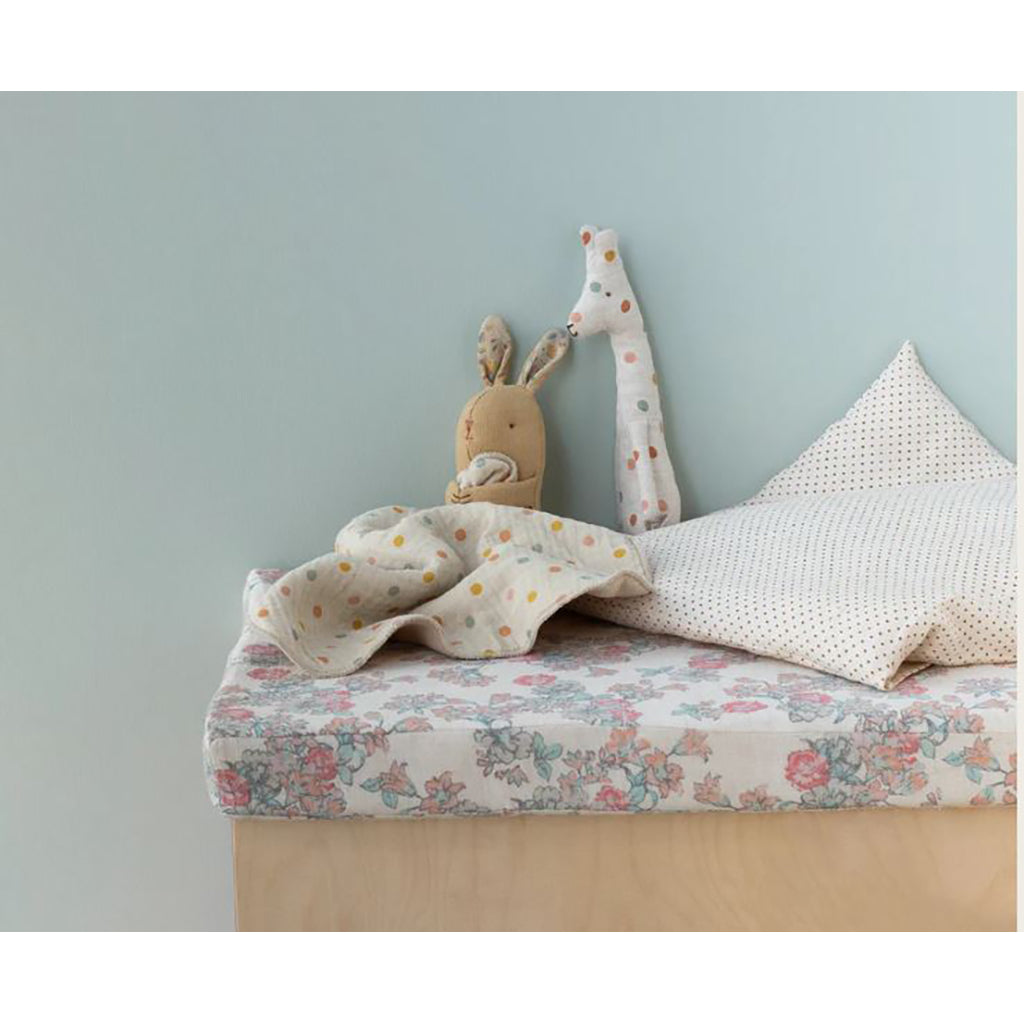 Maileg Lullaby friends, Kanin bamse, Mini - Cremegul