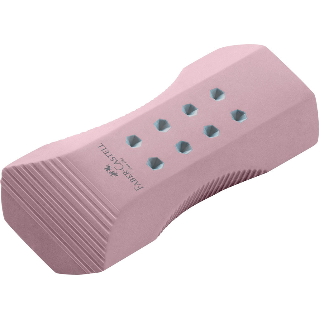 Faber-Castell viskelæder m glimmer, 3 ass. farver