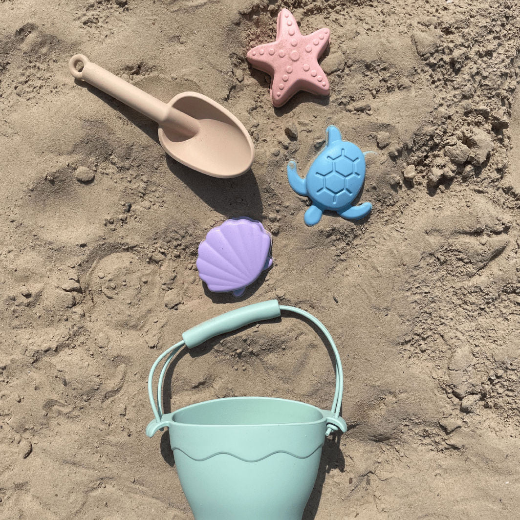Swim Essentials, Sandsæt 5 dele silikone - Pure Tones Pastel