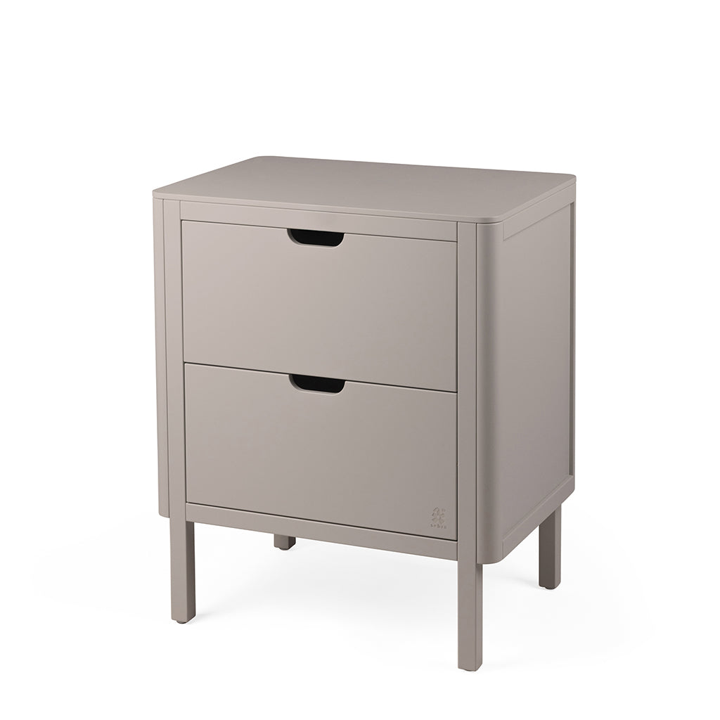 Sebra puslebord i træ, 2-i-1 design m. skuffer - Jetty beige