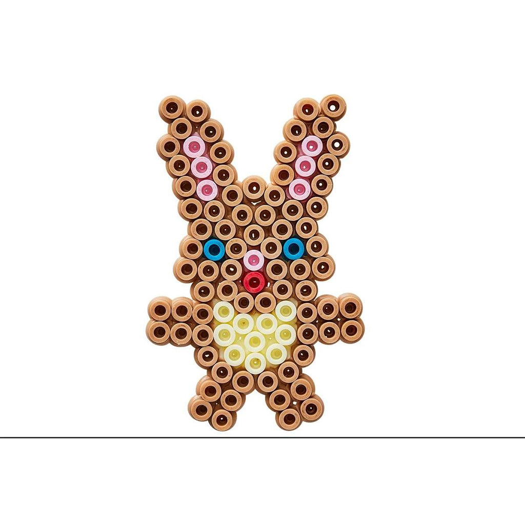 Hama Midi perler i spand, 4000 stk og oval stiftplade - påsketema