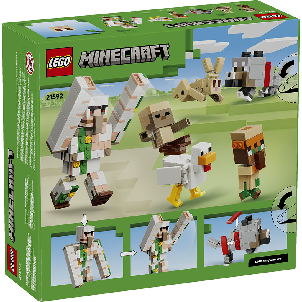 LEGO® Minecraft® Hønsejockey-ørkenangreb
