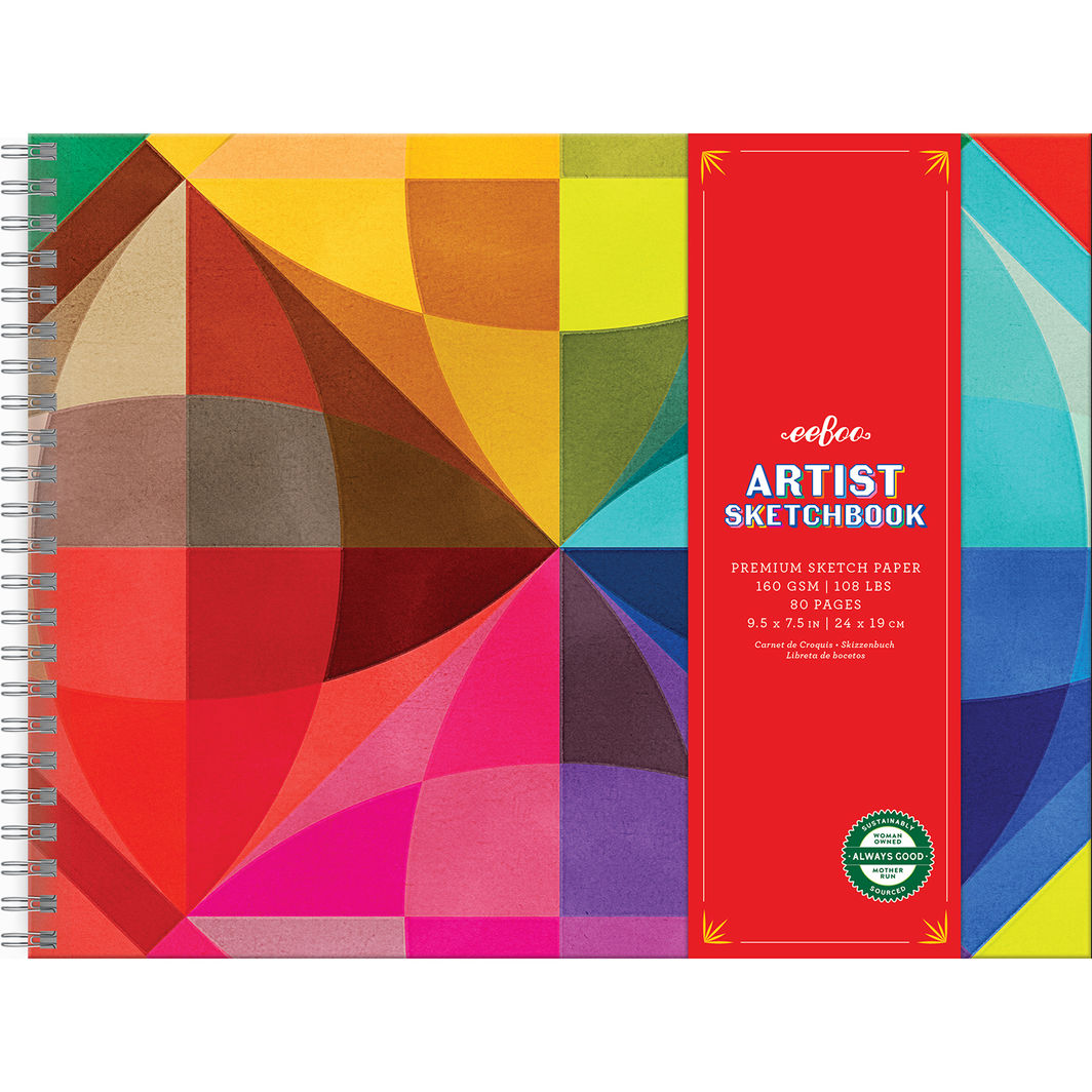 eeBoo Skitseblok, Rainbow