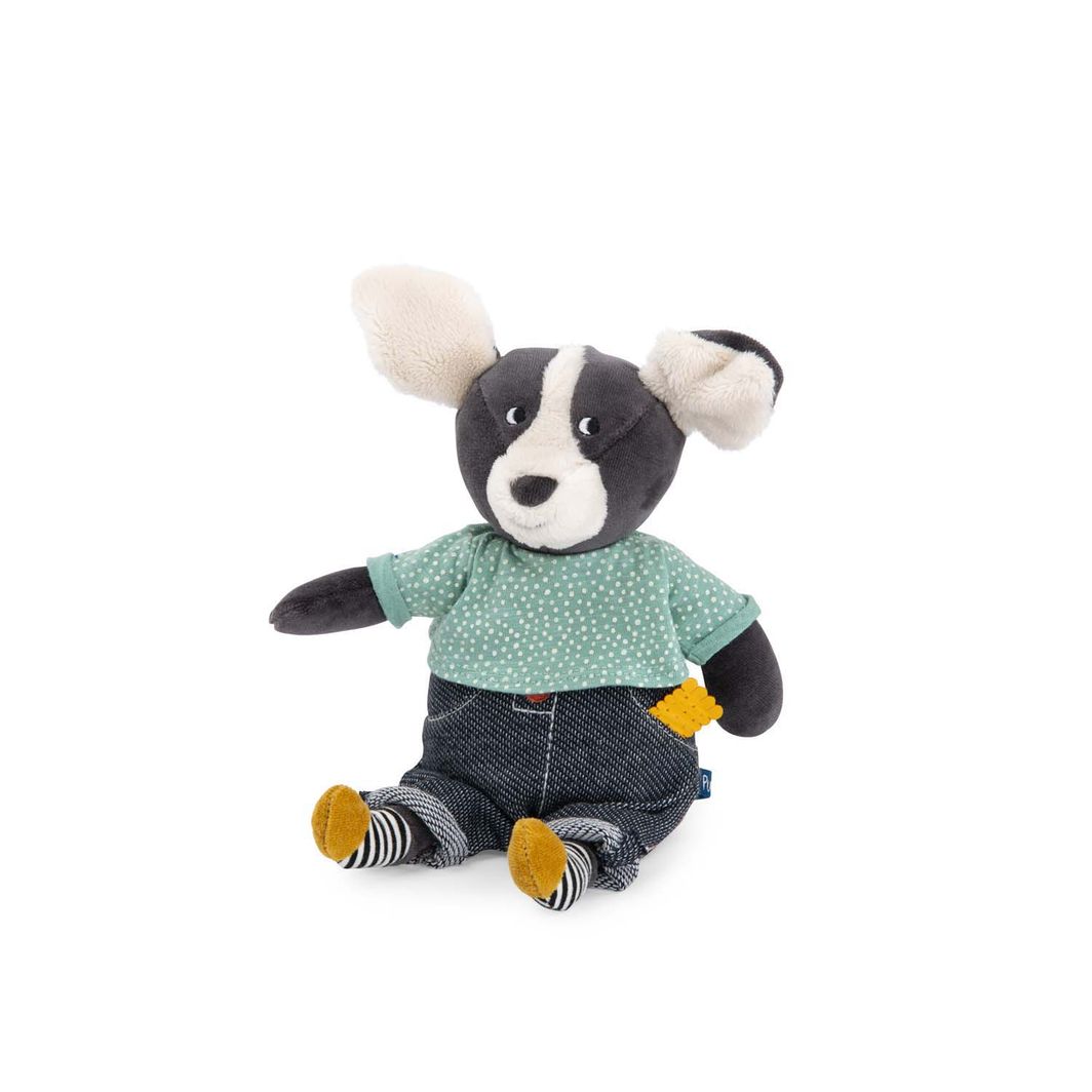 Moulin Roty Tøjdyr med musikoptræk, Hunden Puce