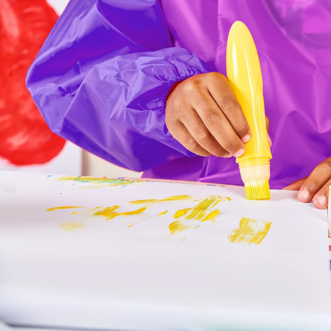 OOLY Plakatmaling i pensel 6 stk, Easy Squeezy