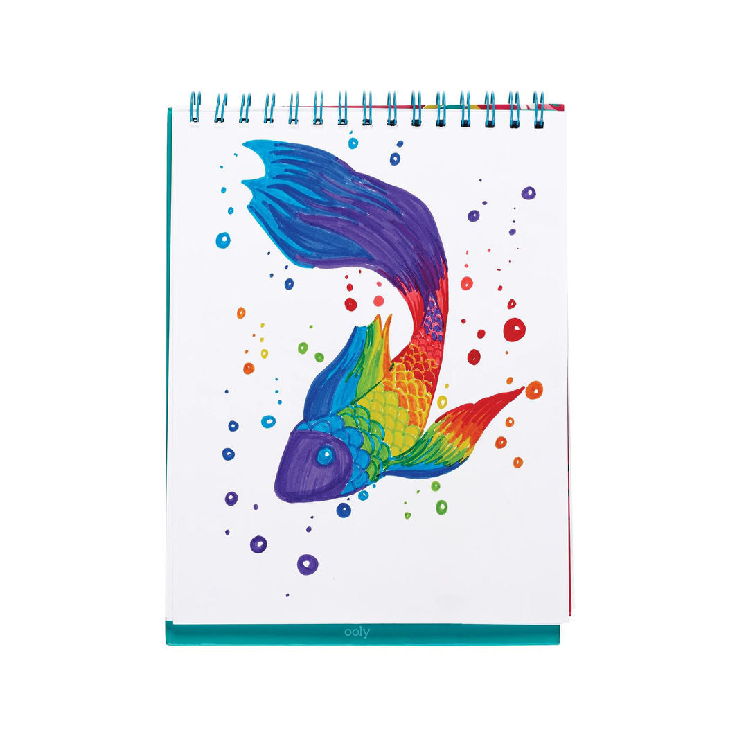 Ooly Mega tuscher 8 stk, Vaskbare