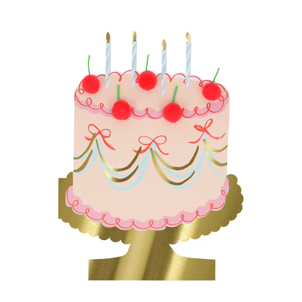 Meri Meri fødselsdagskort, Cherry