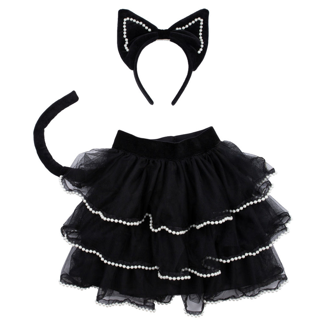 Meri Meri udklædning, Kattekostume - str. 3-6 år