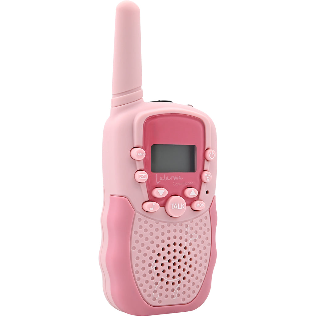 Lalarma walkie talkie til børn, rose