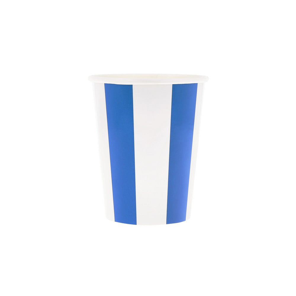 Meri Meri papkrus, Beach Striped - 8 stk.