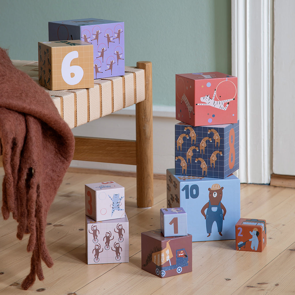 Sebra stableklodser, Toes/Builders