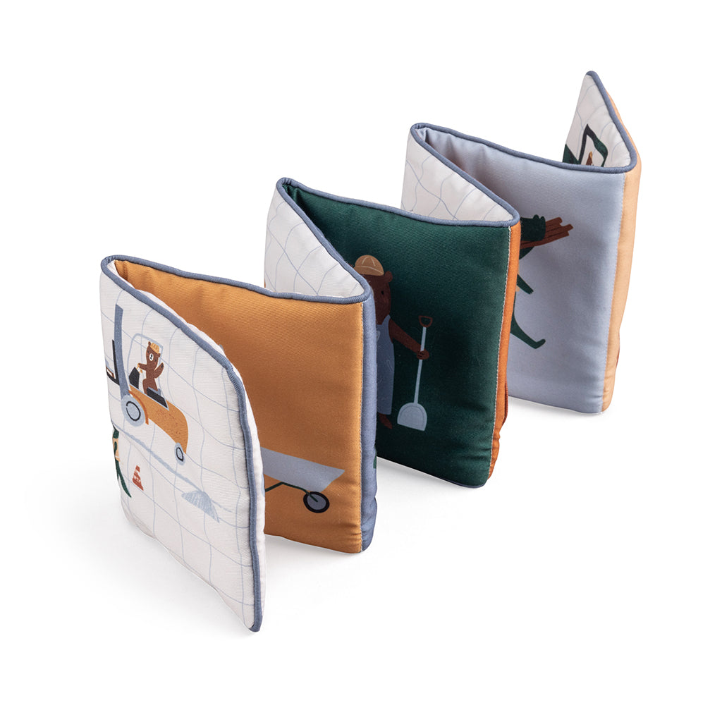 Sebra stofbog, Busy Builders