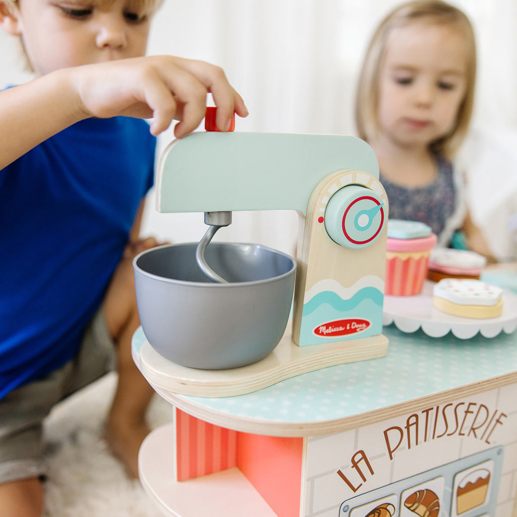 Melissa & Doug Legemad i træ, Bagerbutik, La Patisserie - 39 dele
