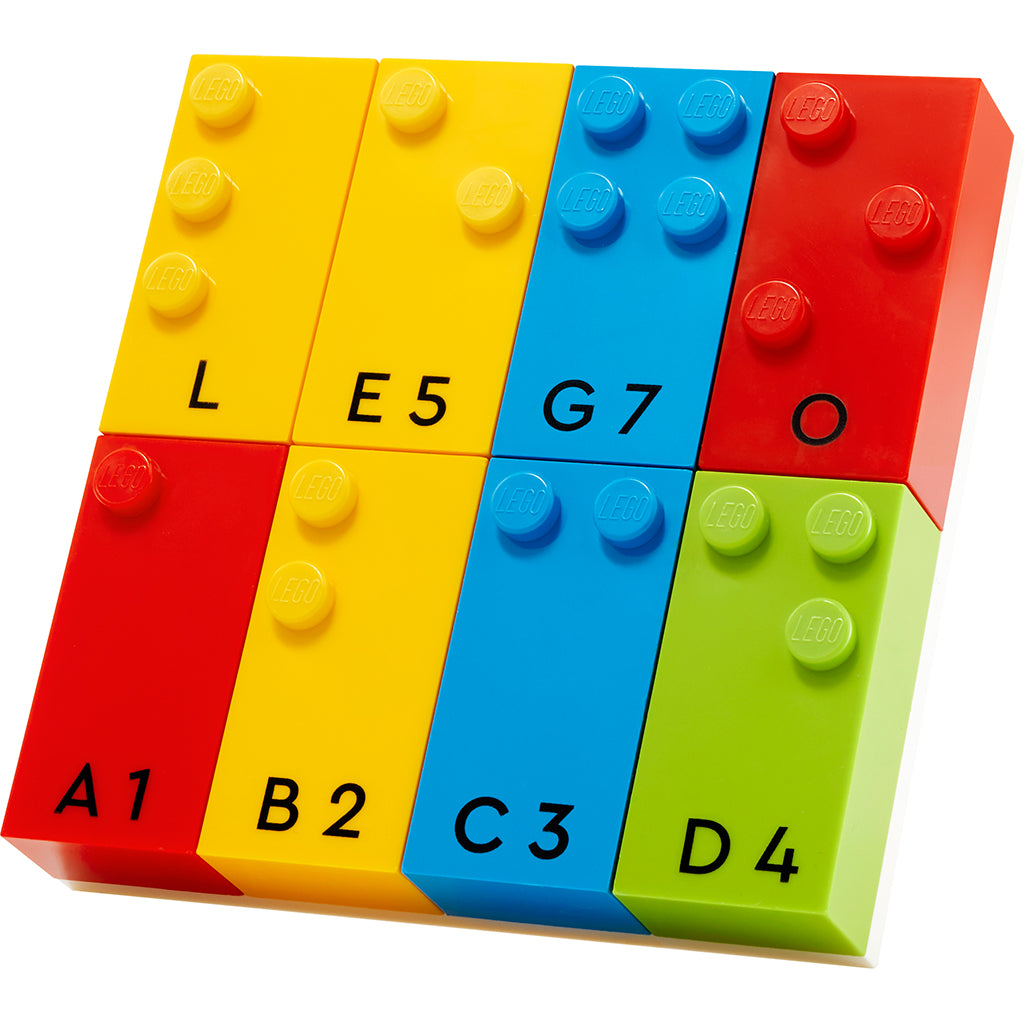 LEGO ® Braille Bricks, Leg med brailleklodser