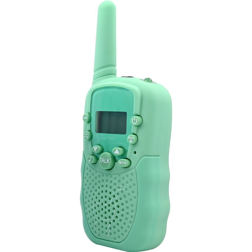 Lalarma walkie talkie til børn, mint
