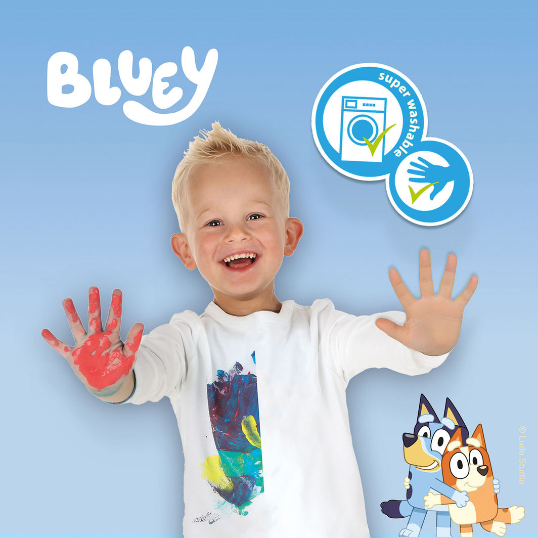 SES Creative Bluey, Fingermaling - Megasæt