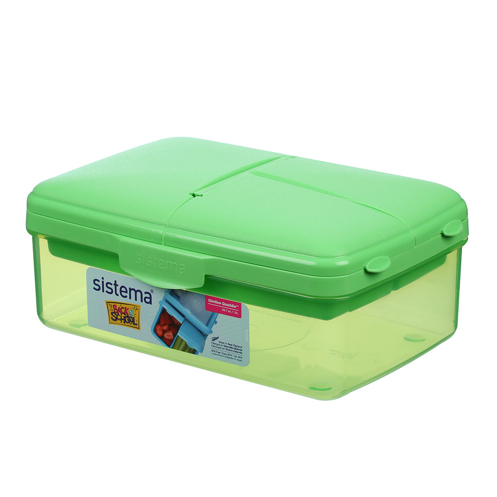 Sistema Ribbon Lunch madkasse, 1.1 L - Green