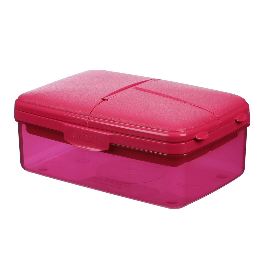 Sistema Ribbon Lunch madkasse, 1.1 L - Pink
